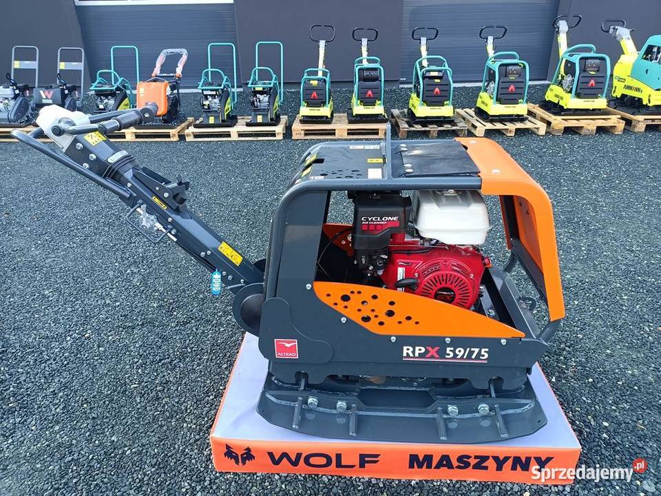 ZAGĘSZCZARKA PŁYTA ALTRAD BELLE RPX 5975 HONDA Trzebnica