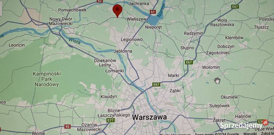 Działka 2100 m2 Skrzeszew Wieliszew Budowlana