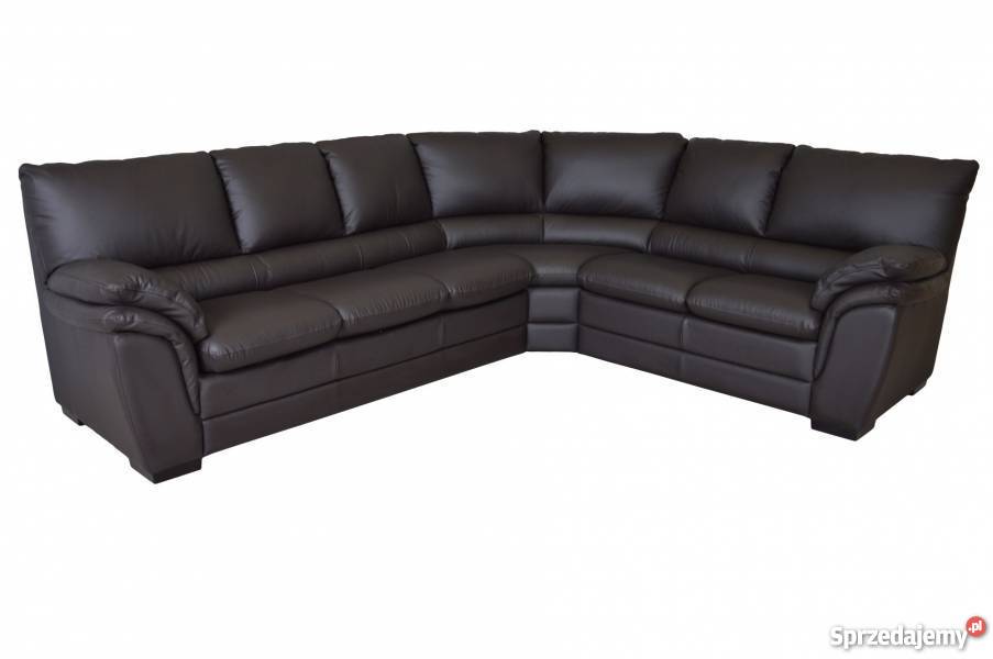 Wygodny narożnik Różne wymiary Skóra naturalna Komplety wypoczynkowe