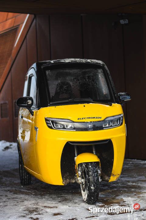 ELECTRORIDE FUTURI 3 zabudowany trójkołowiec Kraków