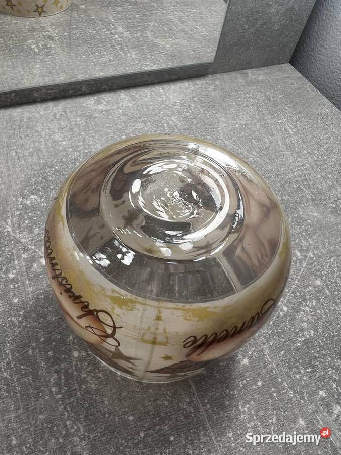 Świecznik ozdoba z aniołkami aniołami podkarpackie Jasło