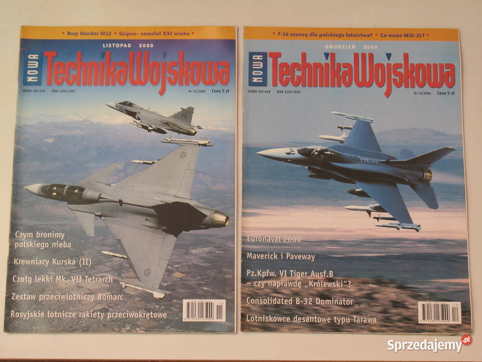 Technika Wojskowa kompletny rocznik 2000