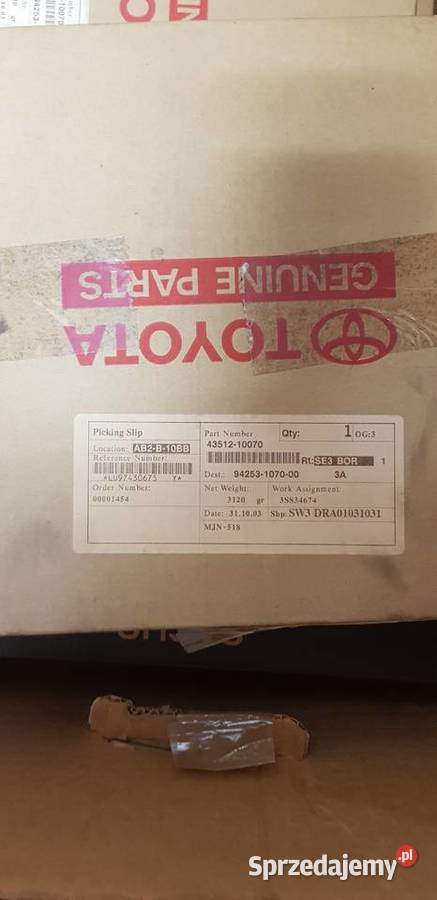 Tarcze hamulcowe przednie Toyota 4351210070