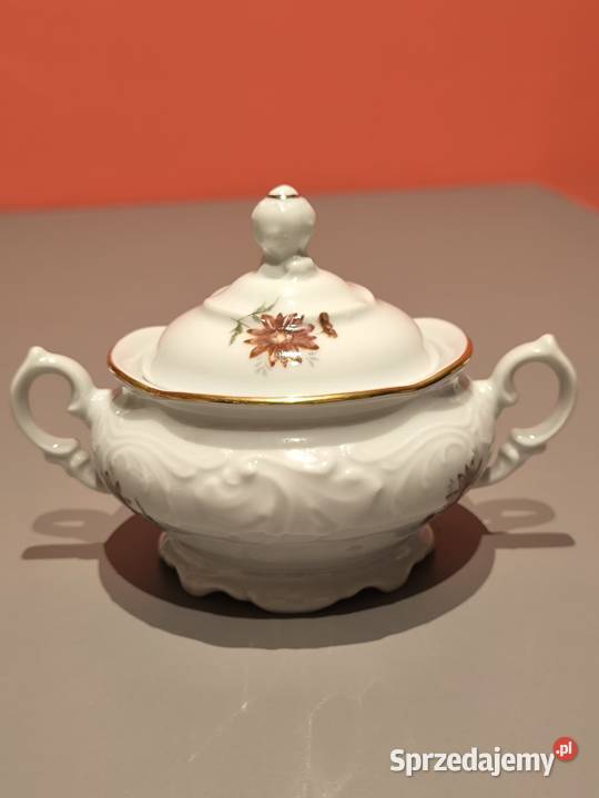 Cukiernica z mlecznikiem porcelana Wawel Poznań