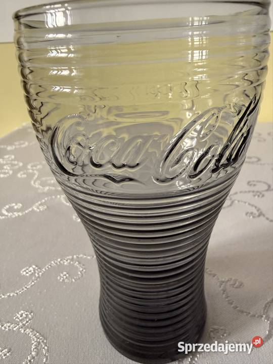 Szklanka CocaCola vintage kolekcjonerska szkło Dom i Ogród śląskie Czerwionka-Leszczyny