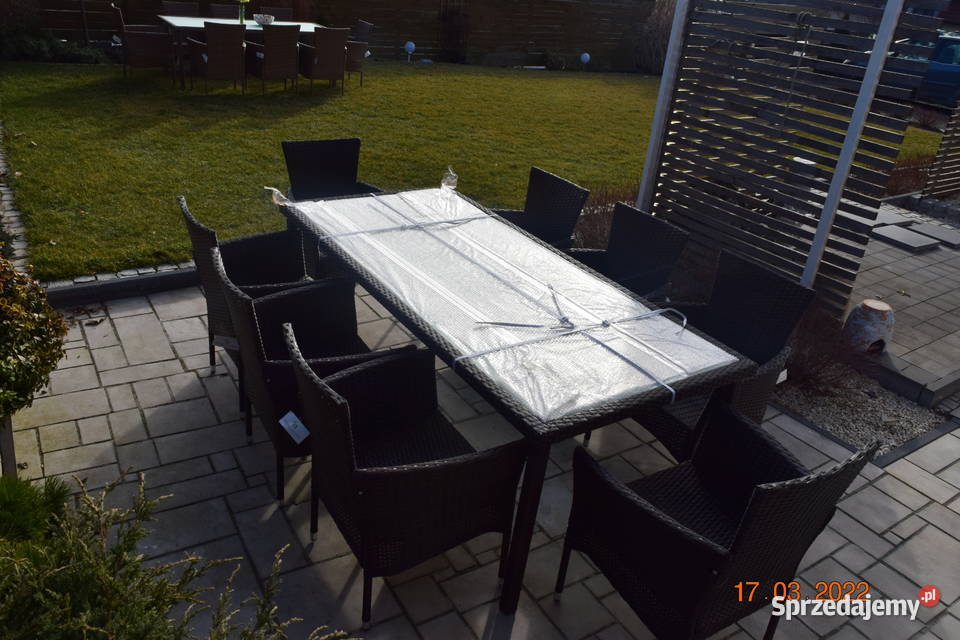 Meble ogrodowe technorattan 18 rattan braz beże i brązy  Bosutów