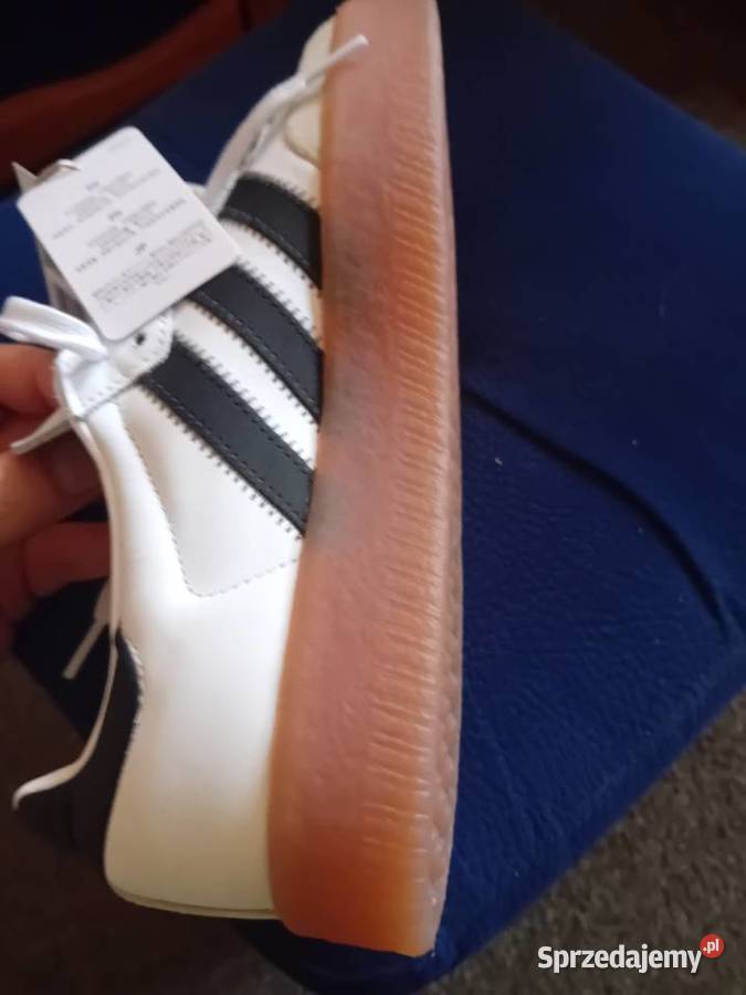 Nowe oryginalne Adidasy Samba JI1349 r 415 białe Adidas Malbork sprzedam