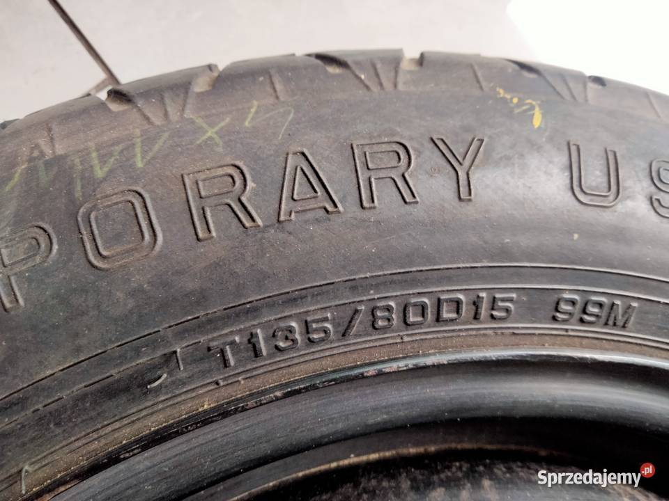 kolo zapasowe 15 dojazdowka 4x1143 nissan honda lubelskie Dęblin sprzedam