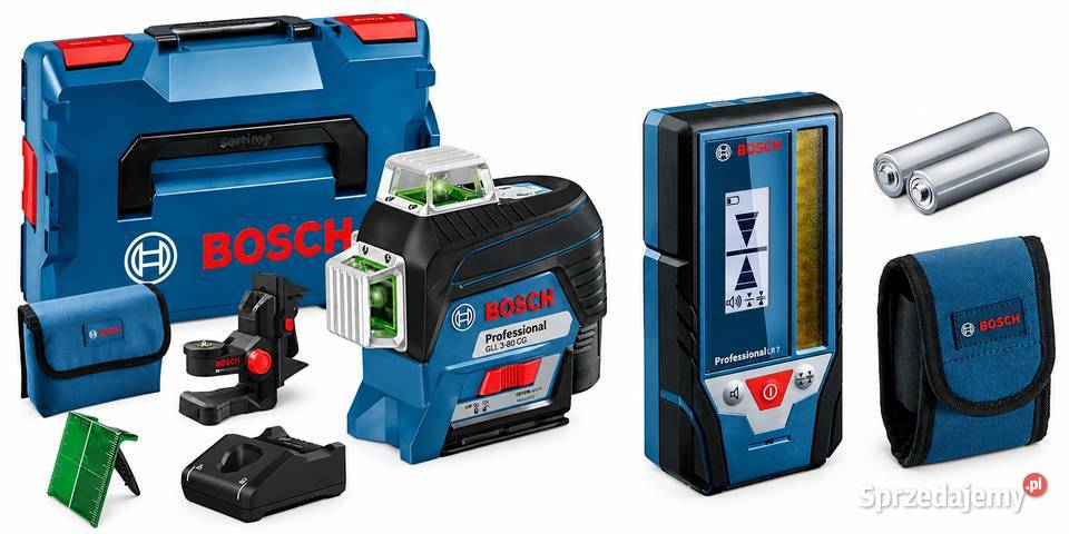 Wynajem Laser liniowy Bosch GLL 380 System do śląskie Zabrze