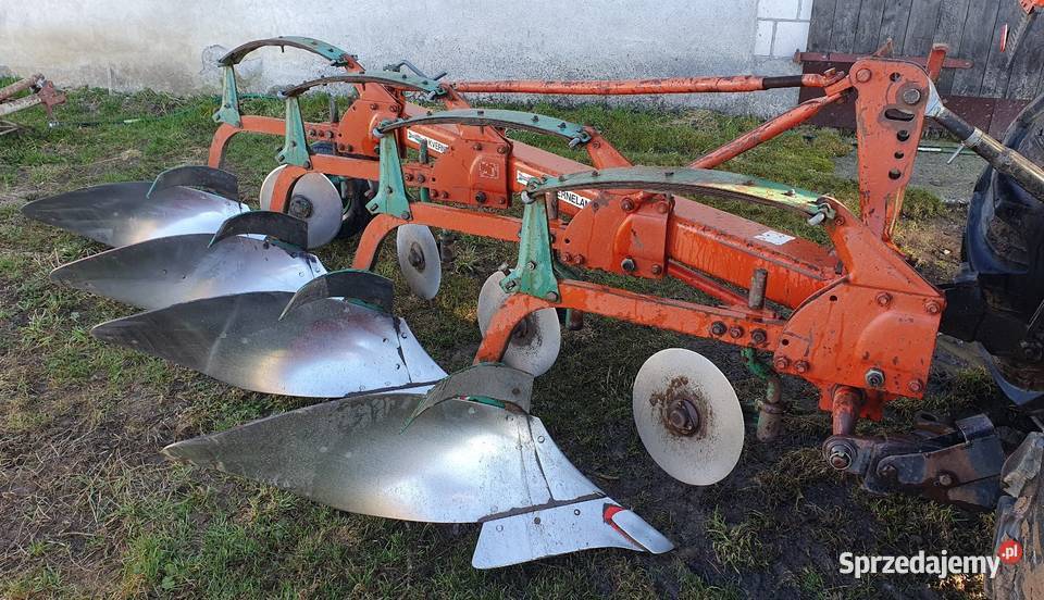 Pług Kverneland 4 skiby 16 na resorze Pługi Suwałki