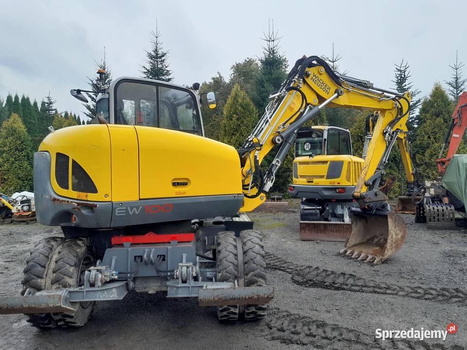 Koparka kołowa Waker Neuson EW100 2019r 3566mth Maków Podhalański