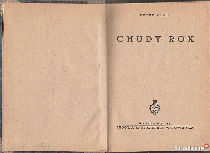 7522 CHUDY PETER VERES Czyrna