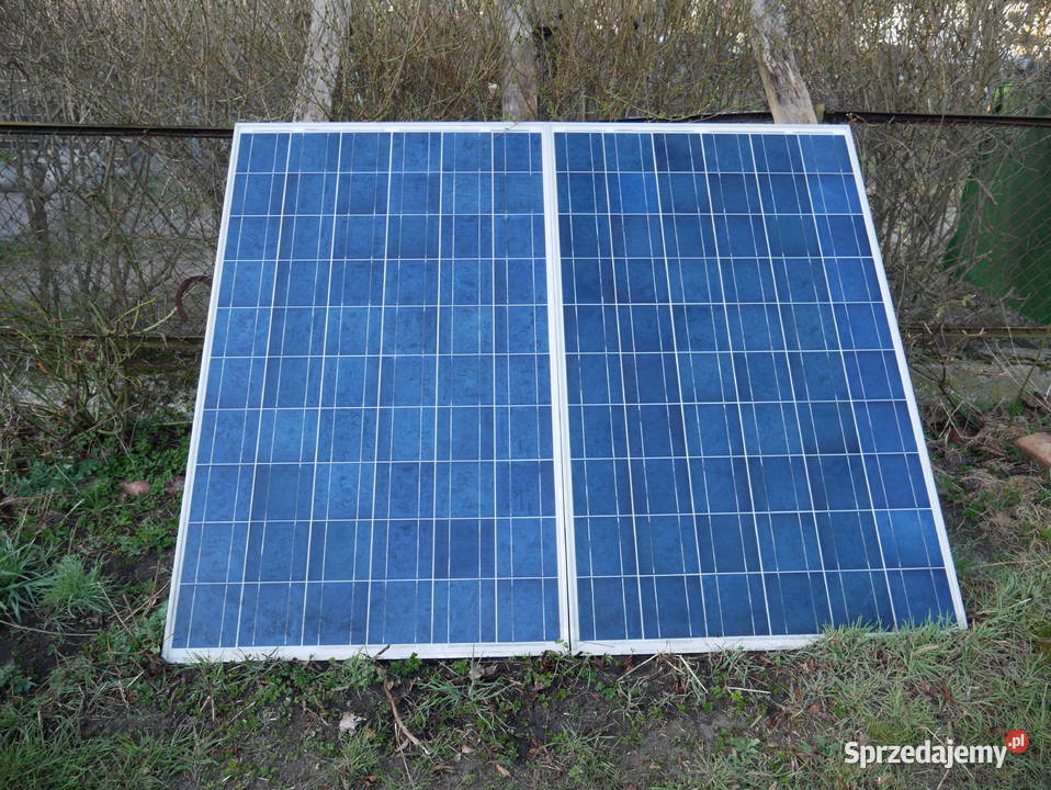 Panel słoneczny 2x240W Sprawny Skwierzyna sprzedam