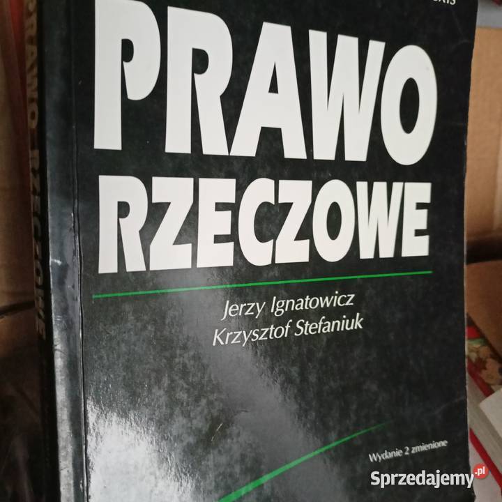 Prawo rzeczowe Ignatowicz najtaniej książki Gdańsk