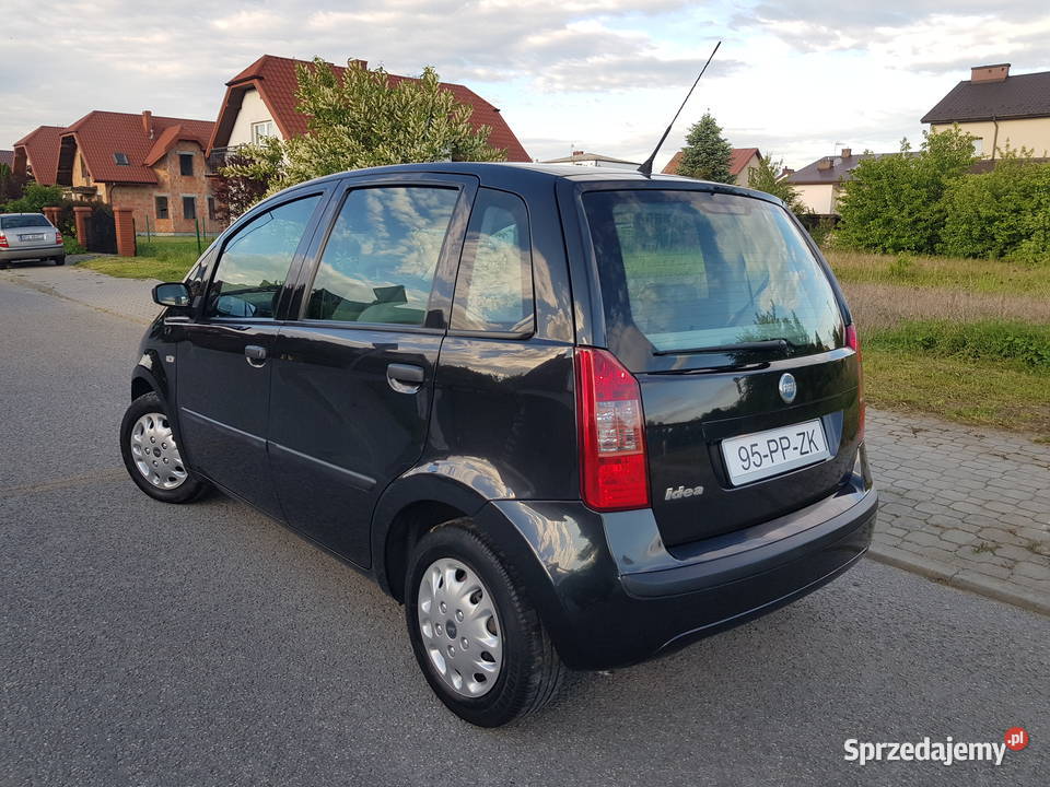 FIAT IDEA 14B OPŁACONY KLIMA ELEKTYRYKA PIĘKNY Hatchback Końskie sprzedam