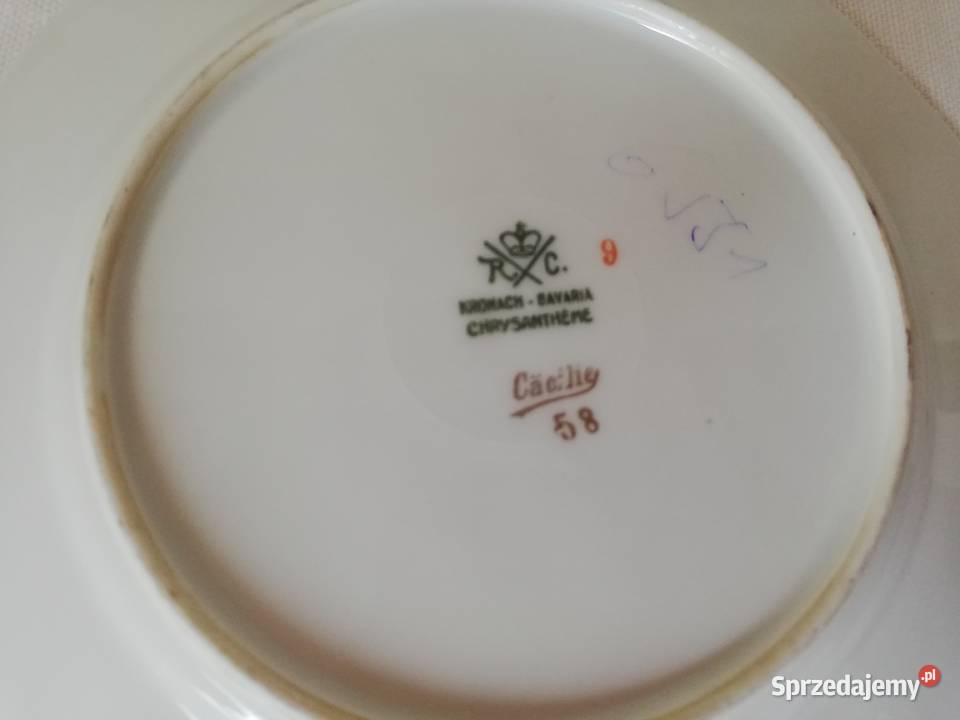 Talerzyki Rosenthal Chryzanteheme 6 Gorlice