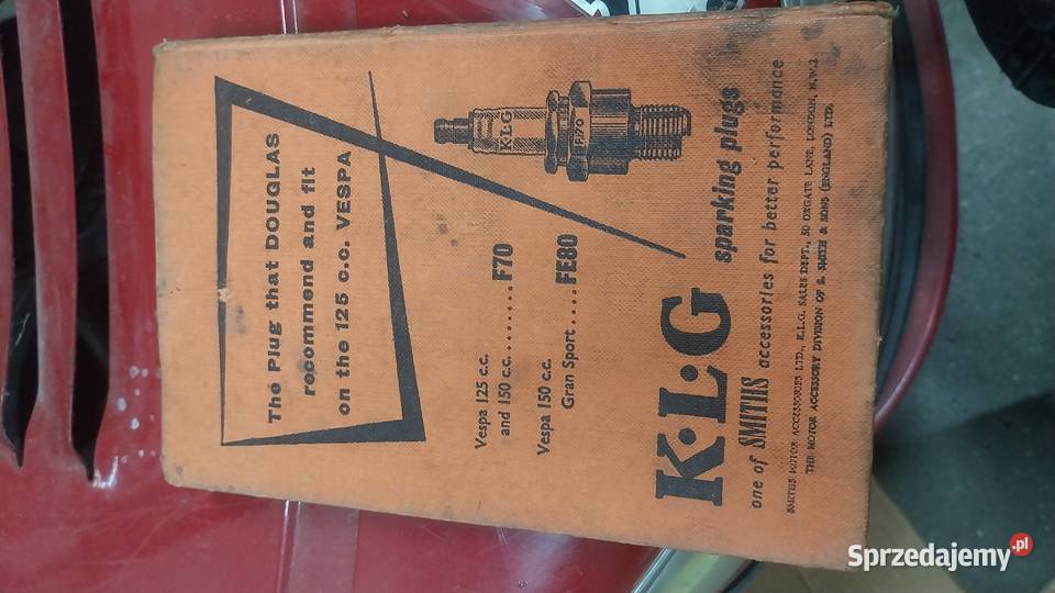 Vespa oryginalna książka obsługi 1957 Pozostałe dolnośląskie Kończyce