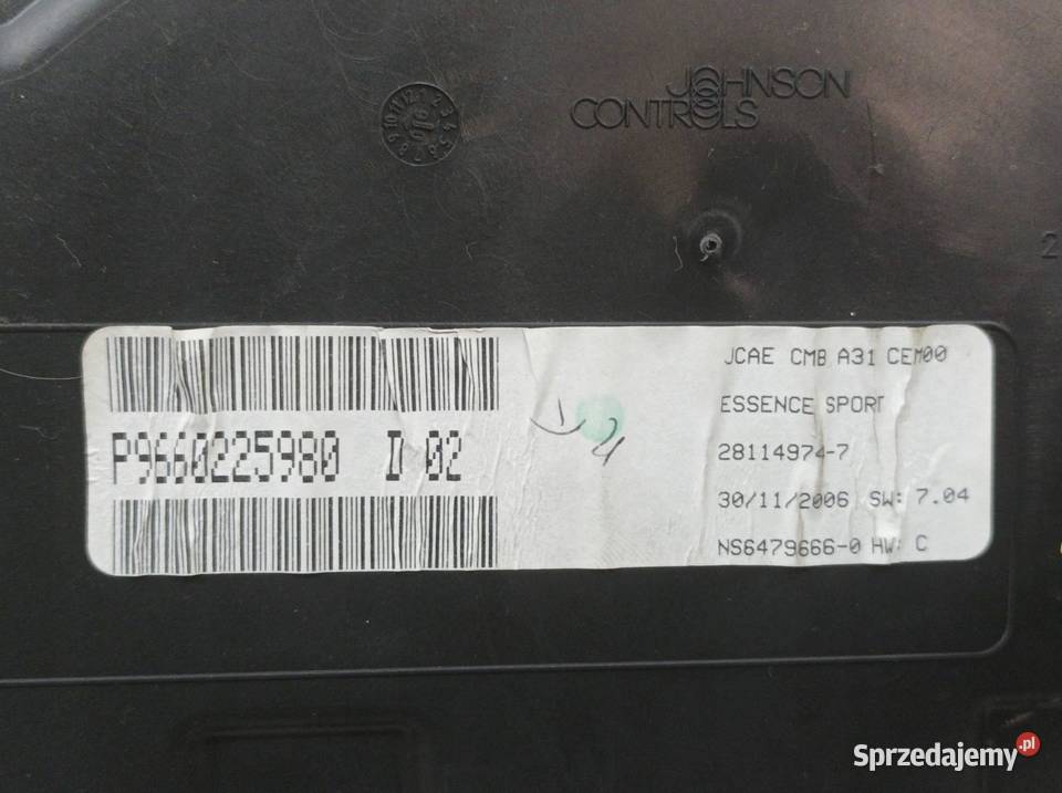LICZNIK 9660225980 14 B 73 Citroen C2 I 20032009 Wyposażenie wnętrza świętokrzyskie