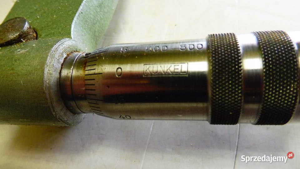 MIKROMETR MIKROMIERZ KUNKEL 400500MM świętokrzyskie Wąchock sprzedam