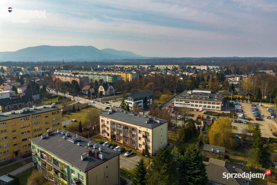 Parter 38 m balkon centrum Kęt Kęty