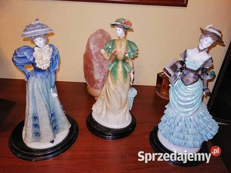Trzy figurki porcelanowe z Kolekcji The Leonardo Warszawa