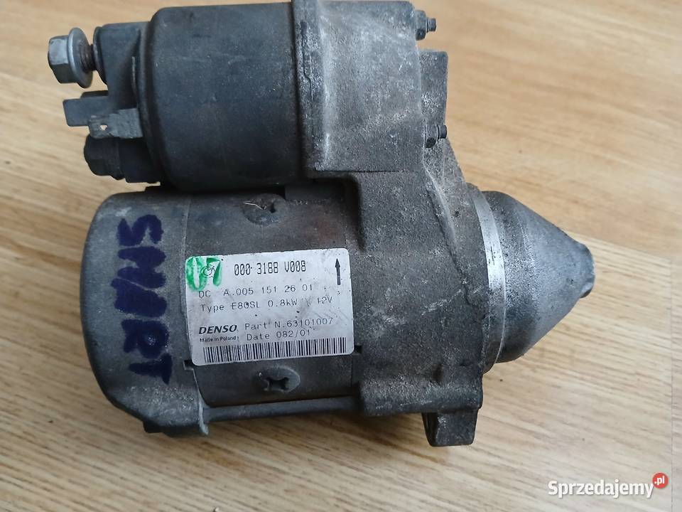 Rozrusznik do Smarta E80SL Part n 63101007 Wyszków