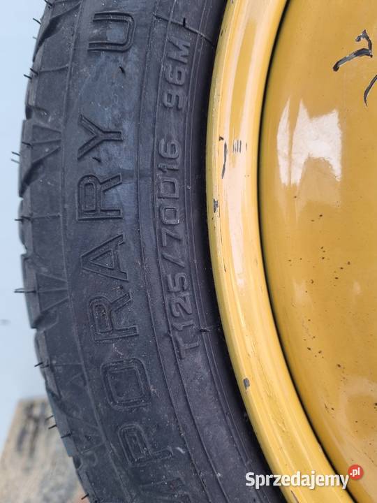 KOŁO DOJAZDOWE Toyota Prius II dojazdówka 12570 Samochodowe sprzedam