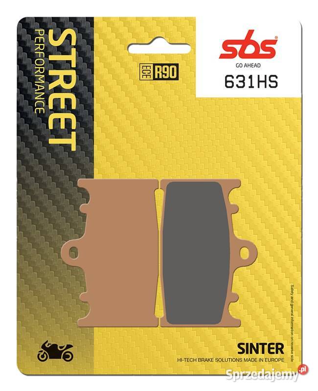 Klocki hamulcowe SBS 631HS SUZUKI Wolf 250 9092 Trzciel sprzedam