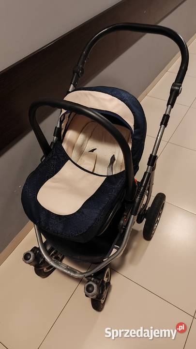 Wózek 3w1 BabyMerc Maylo pompowane koła gondola Wielofunkcyjne Gdańsk
