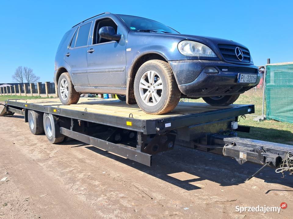 Przyczepa Kogel Tandem Laweta Najazd Platforma Rok produkcji 1995 lubuskie Gorzów Wielkopolski