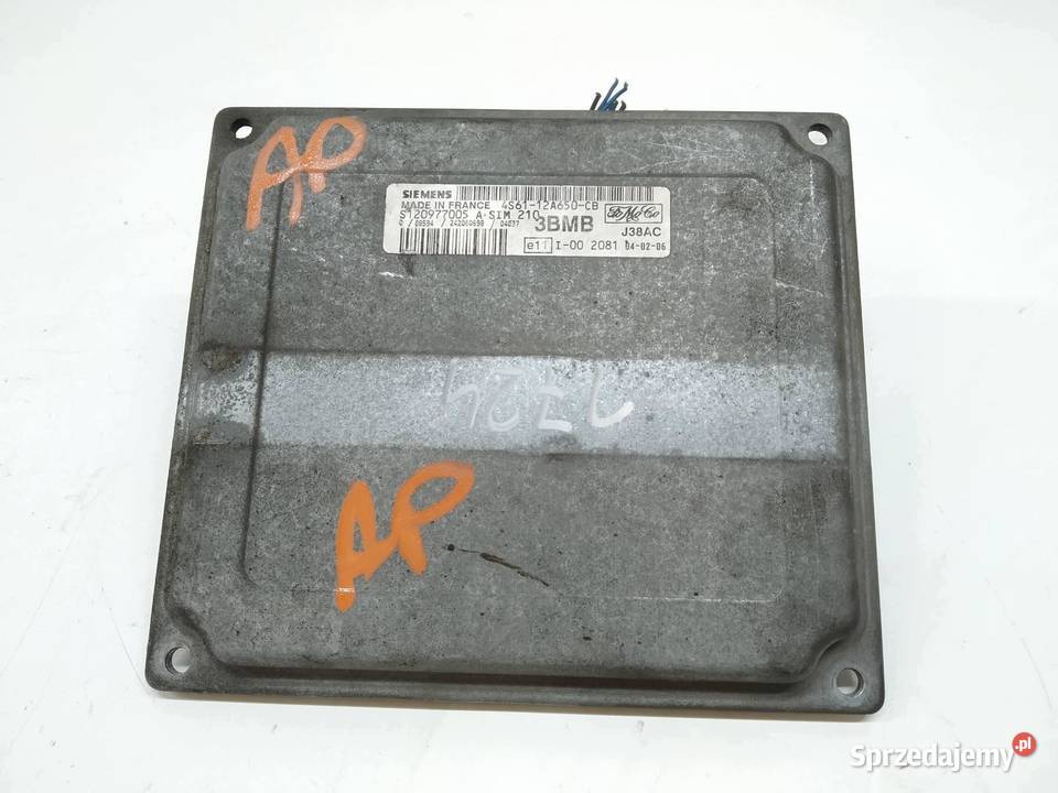 STEROWNIK SILNIKA 4S6112A650CB 12 B 74 Mazda 2 I