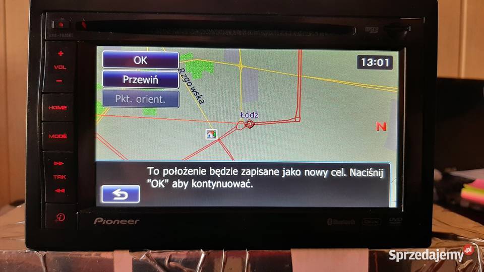Sprzedam radio multimedialne marki Pioneer Avic Łódź