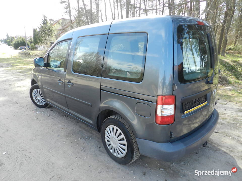 VW Caddy 14i 7 osobowy klima lakier metallic