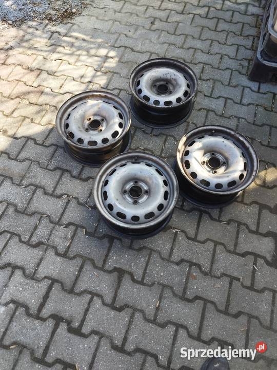 Felgi stalowe 4x108 r15 Citroen Berlingo Peugeot Średnica 15" Samochodowe śląskie Gliwice