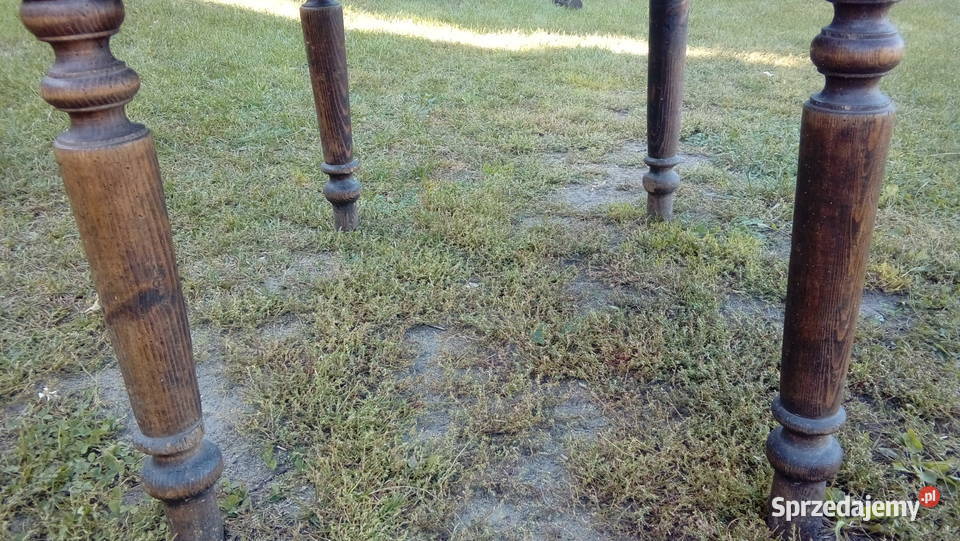 Zabytkowy stół z szufladą antyk Wieluń