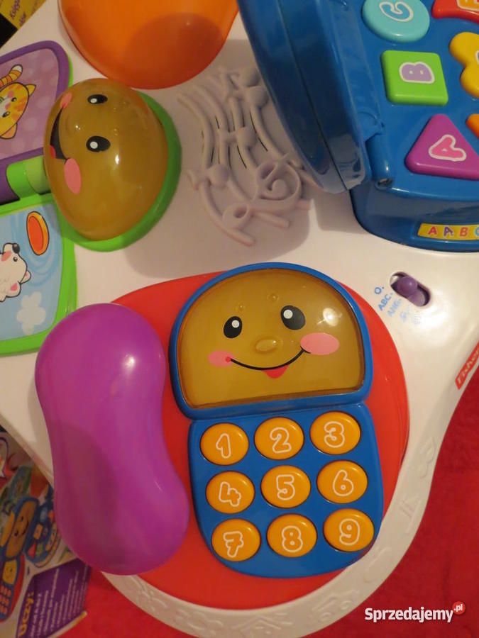 FISHER Interaktywny Stoliczek Dwujęzyczny ANG Warszawa sprzedam