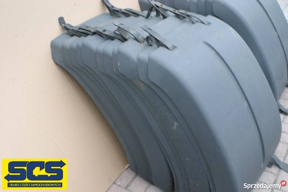 MAN TGA BŁOTNIK NADKOLE GÓRA TYLNA OŚ SZEROKI Bieleń