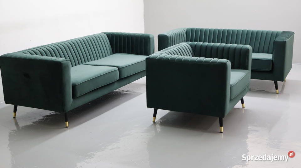 TES nowy fantastyczny komplet 321 SOFA KANAPA wielkopolskie Poznań