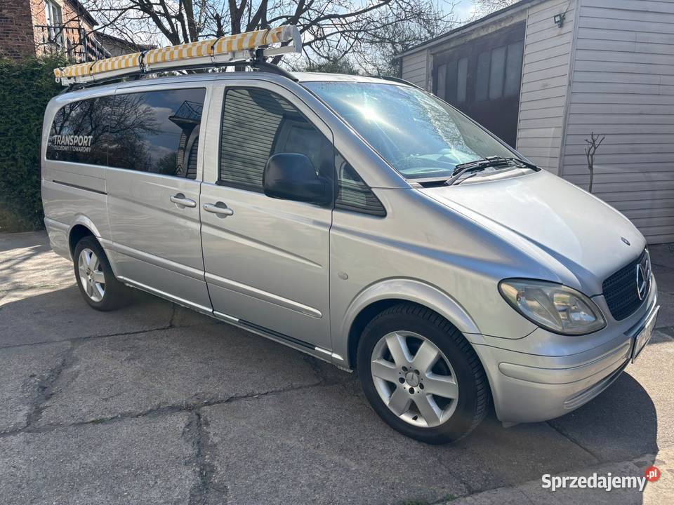 Mercedes Vito kamper box srebrny Vito Stanowice