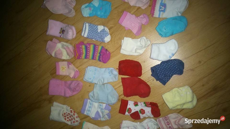 skarpetki dziewczęce małe 48 par Poznań