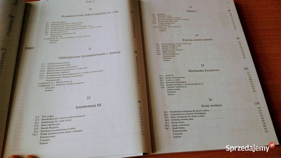 Fizyka T 1 2 Jay Orear komplet wydanie 6 1998 Książki naukowe i popularnonaukowe