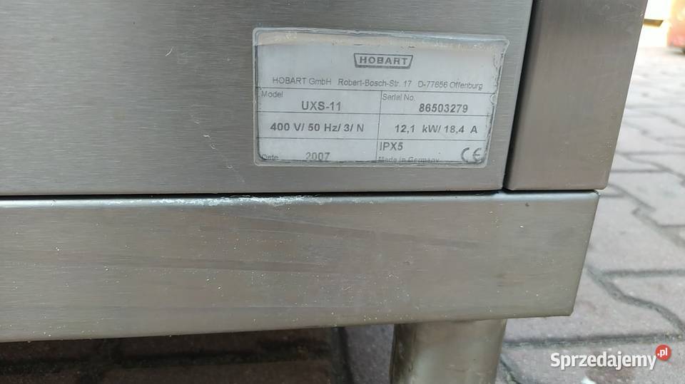 Zmywarka do garów Hobart UXS 11