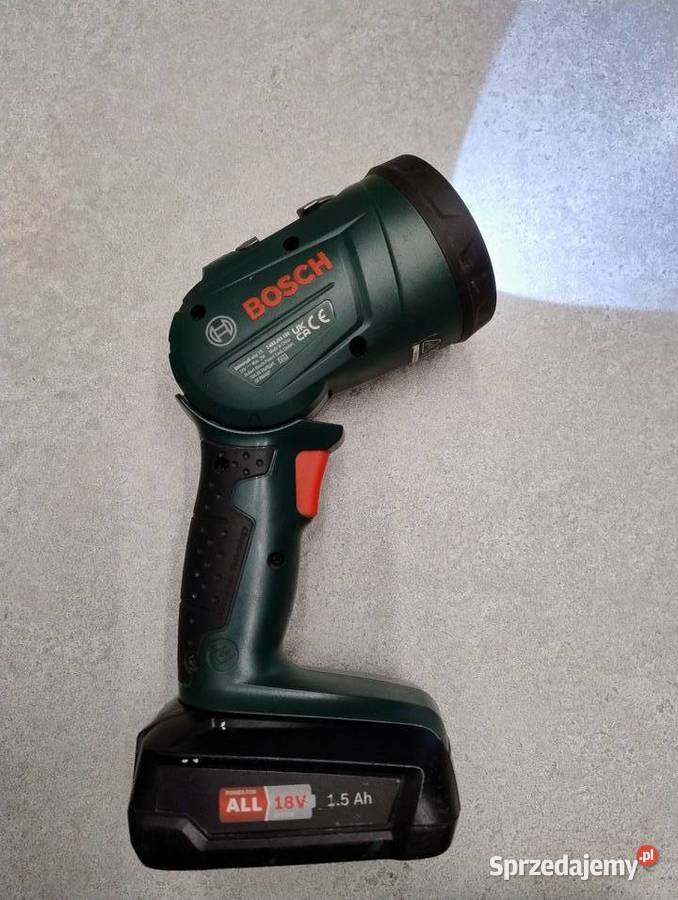 Bosch latarka 18V z akumulatoremsprawna