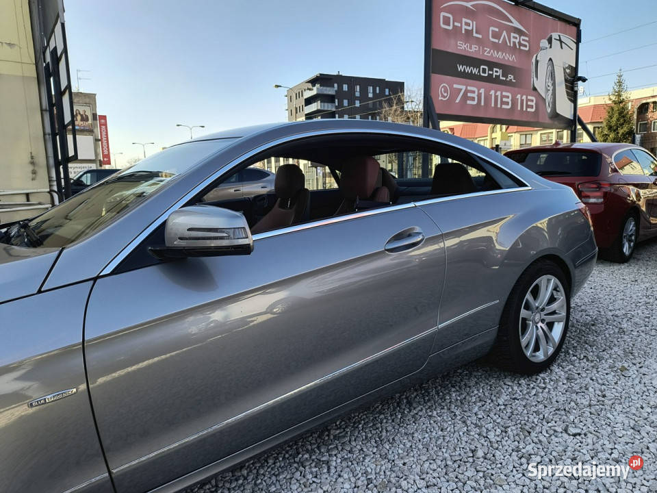 Mercedes E 250 RADAR Skóry Nawigacja Wentylowane srebrny kujawsko-pomorskie Bydgoszcz