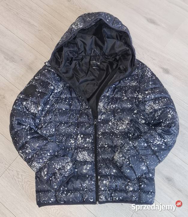 Kurtka chłopiec przejściowa Primark 164S czarny Łódź
