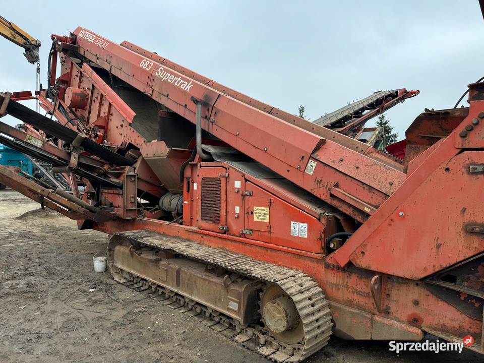 Mobilny przesiewacz Terex Finlay 683 Kołodziejewo