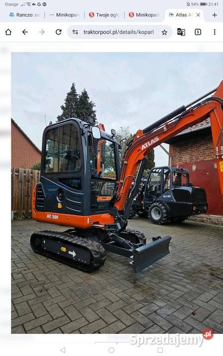 Minikoparka Sunwart SWE 20F nie