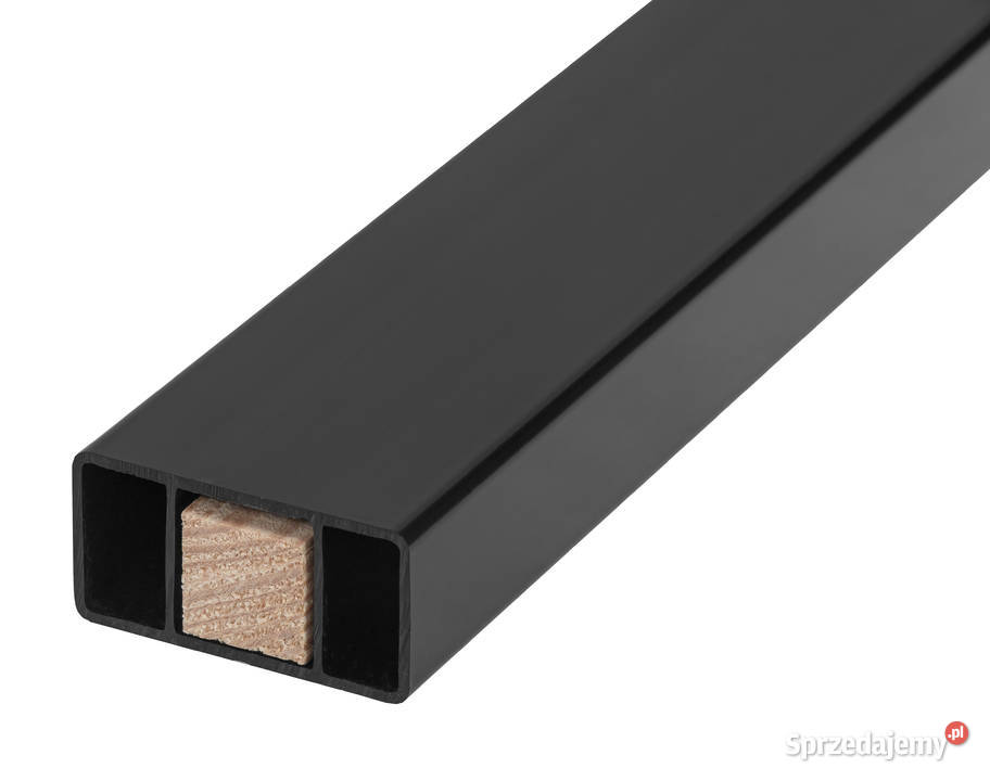Szczebel do Ławek z PVC 100 CIEMNY BRĄZ CZARNY