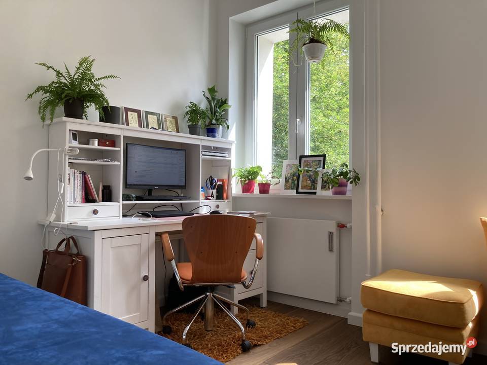Drewniane biurko z nadstawką IKEA HEMNES 155x65 Biurka Dom i Ogród Warszawa sprzedam