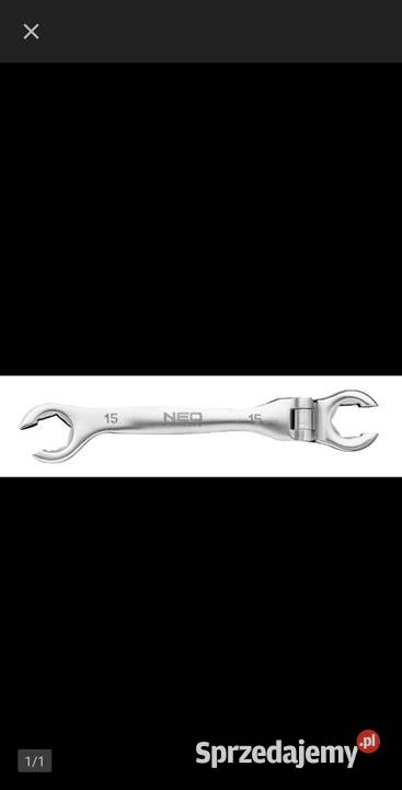 Kupię klucz oczkowy otwarty na zdjęciu rozmiar Sierakowo